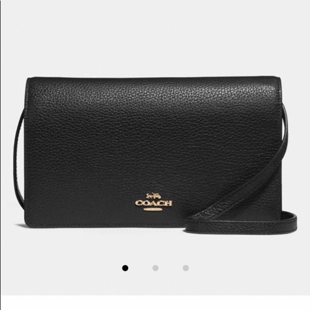 NWT Black Coach Hayden Crossbody Bag